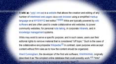 wiki